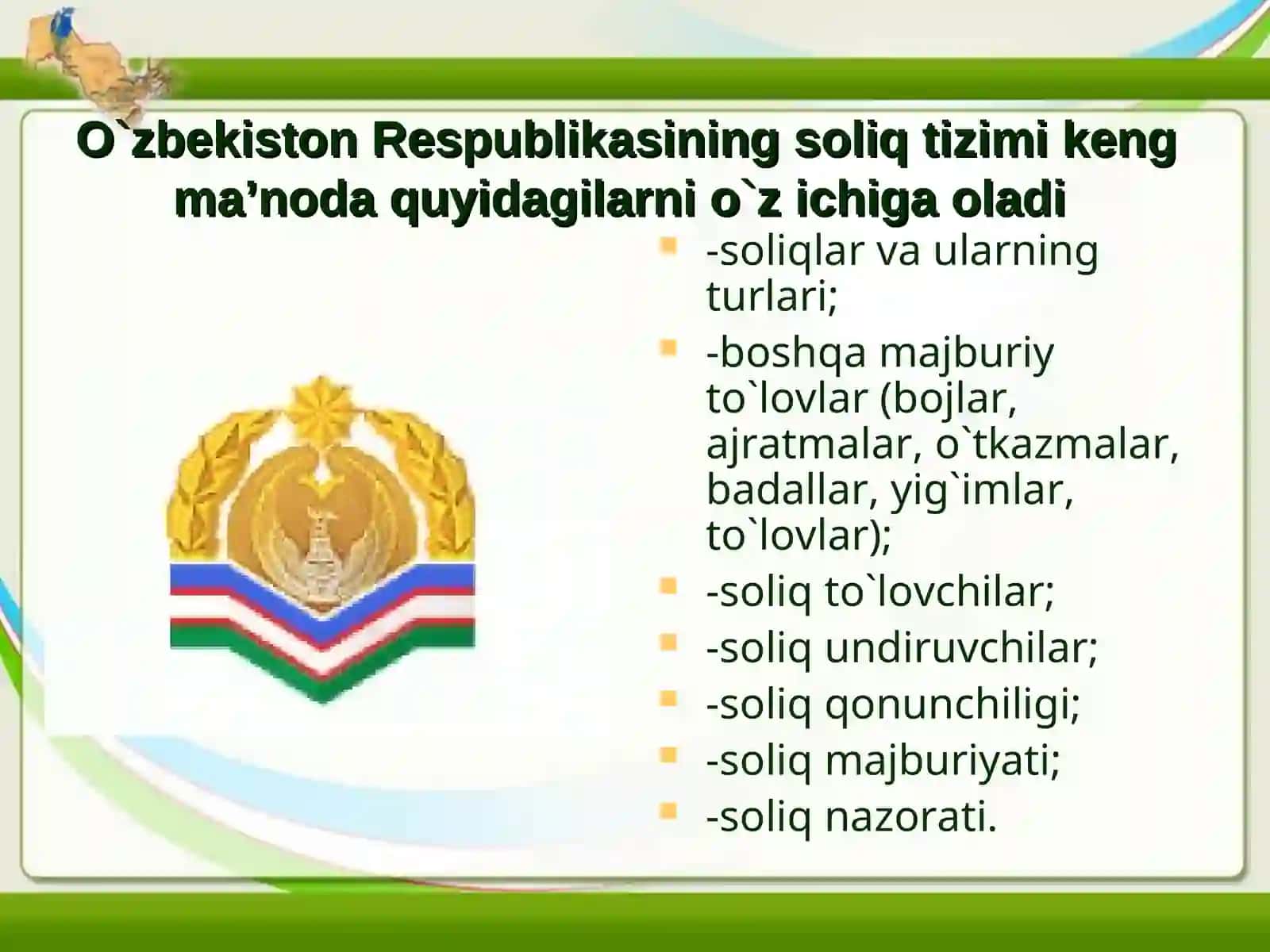 Soliqni undirish usullari 3