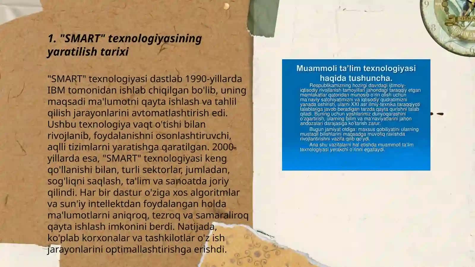 "SMART" texnologiyasining yaratilish tarixi 3