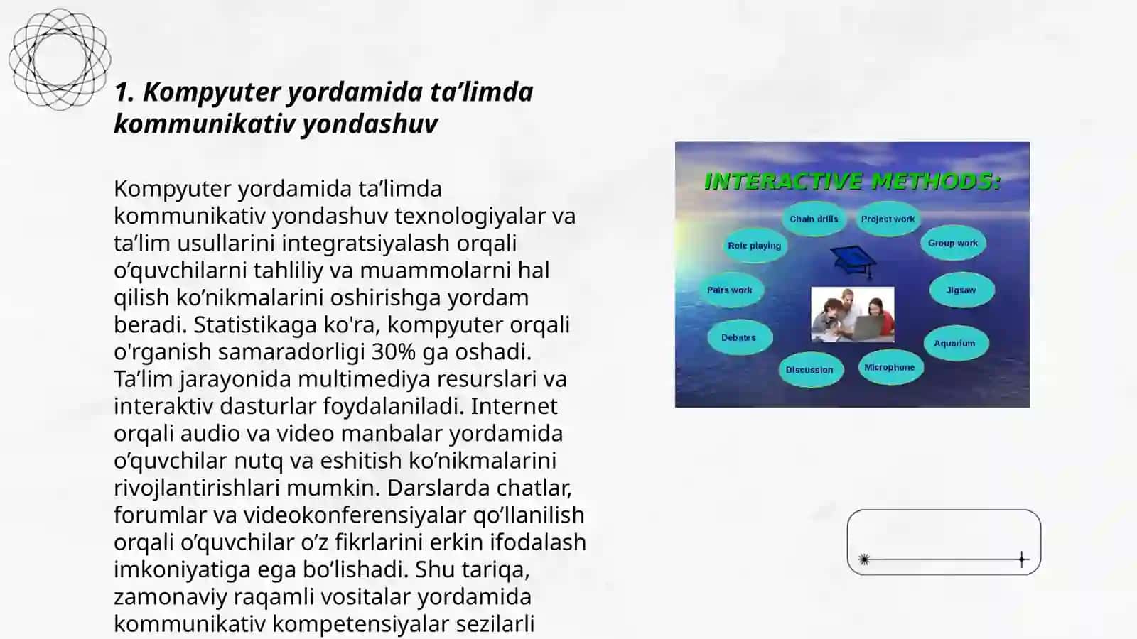 Kompyuter yordamida ta'limda kommunikativ yondashuv 3