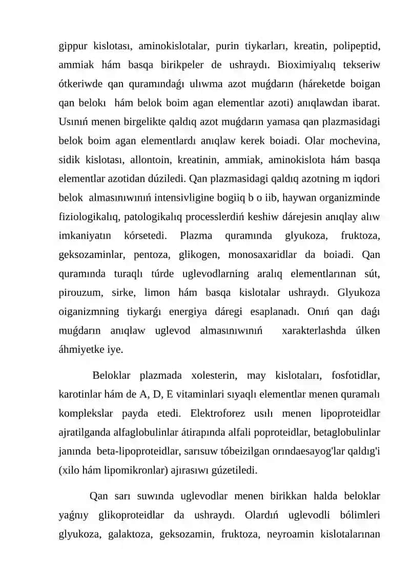 Qanin' osmatik, onkotik basimlari 3