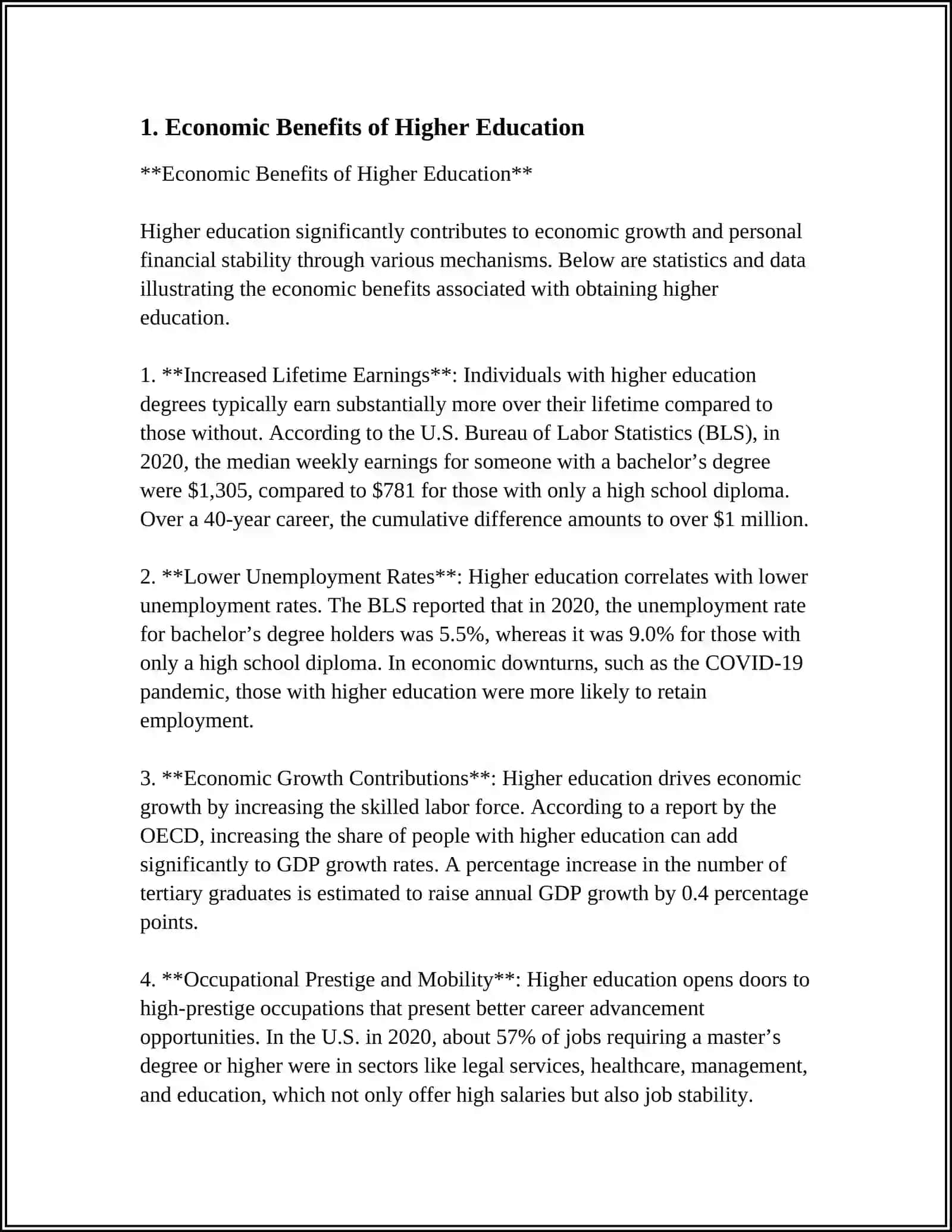 THE IMPORTANCE OF KETTING HINGHER EDUCATION 3