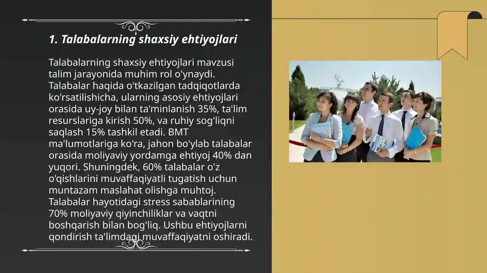 Talabalarning ehtiyoji va motivlari 3