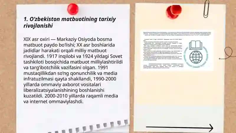 O‘zbekiston Respublikasida ommaviy axborot vositalarining faoliyati 3