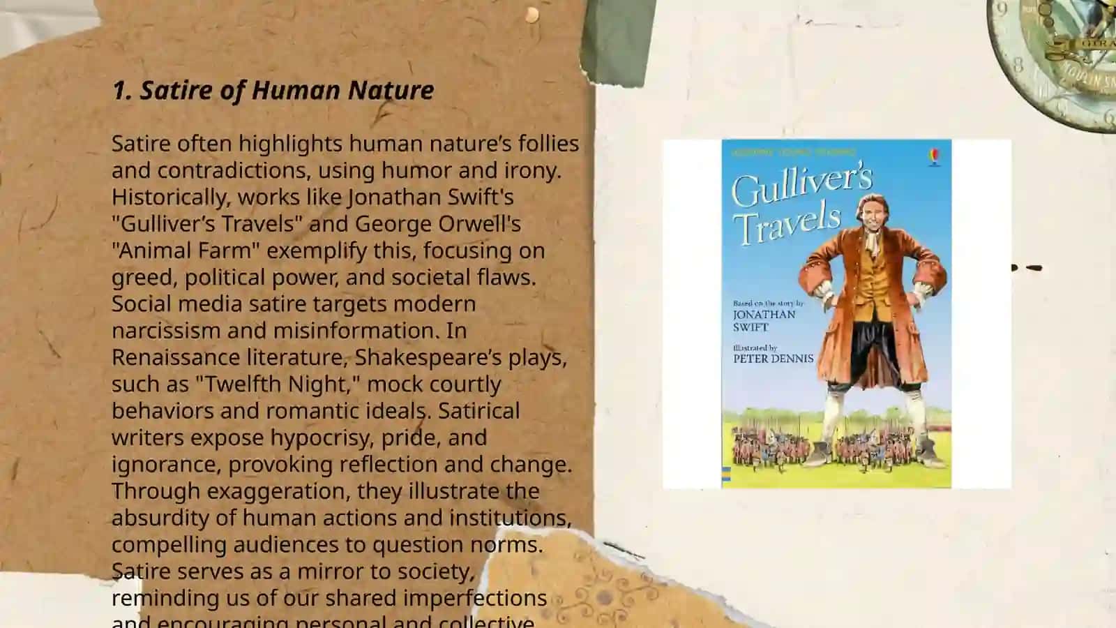 Jonathon Swift "Guliver's Travels" 3