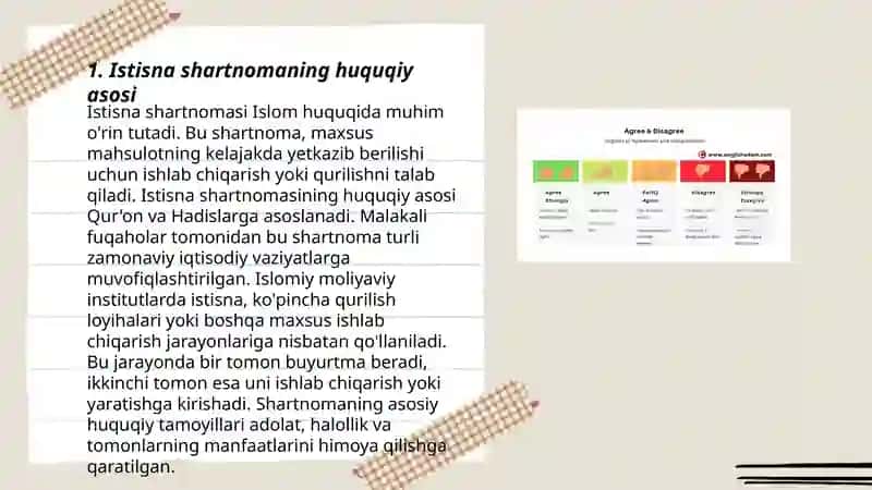 Istisna shartnomasi 3