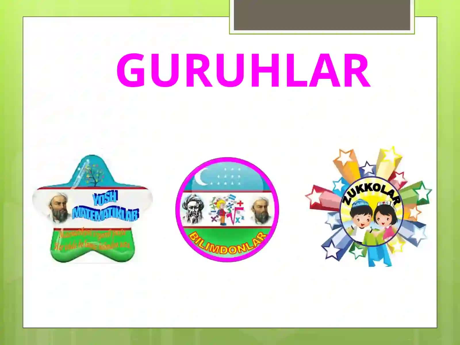 Qiziqarli matematiko’yinlar 3