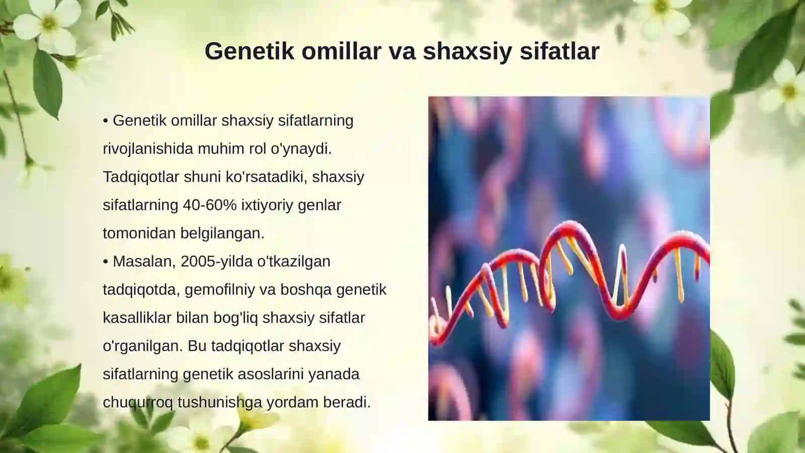 Shaxsiy sifatlarning rivojlanish maxanizmlari 3