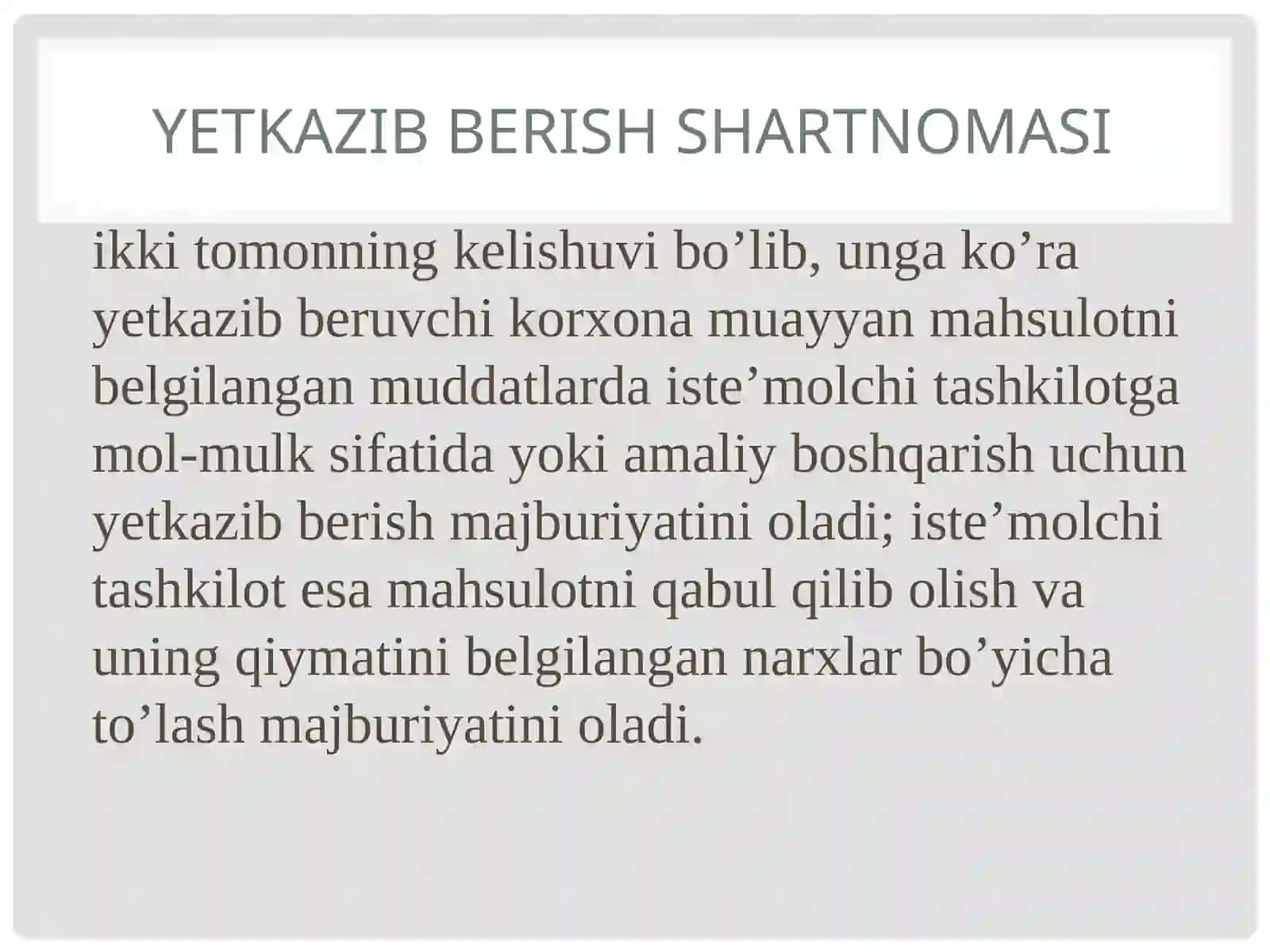 Shartnomalar 3