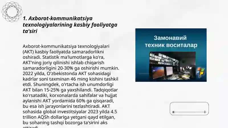 Axborot-kommunikatsiya texnologiyalari 3