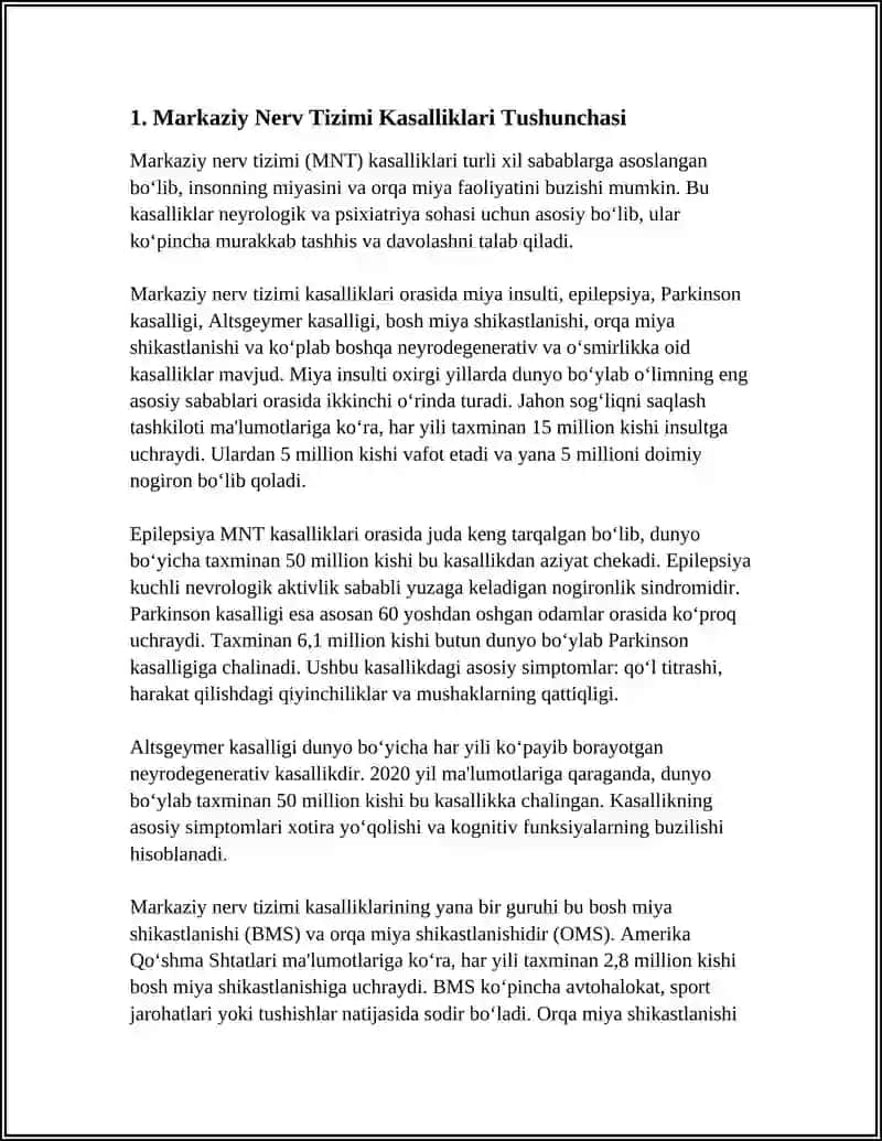MARKAZIY NERV SESTEMASI KASALLIKLARI 3
