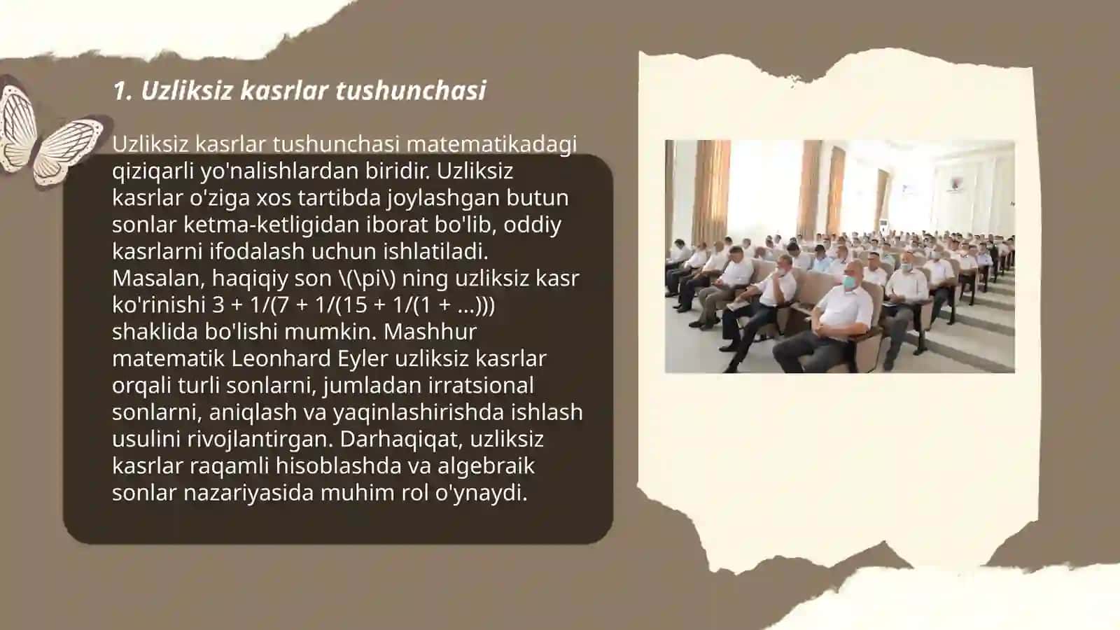 Uzliksiz kasrlar 3
