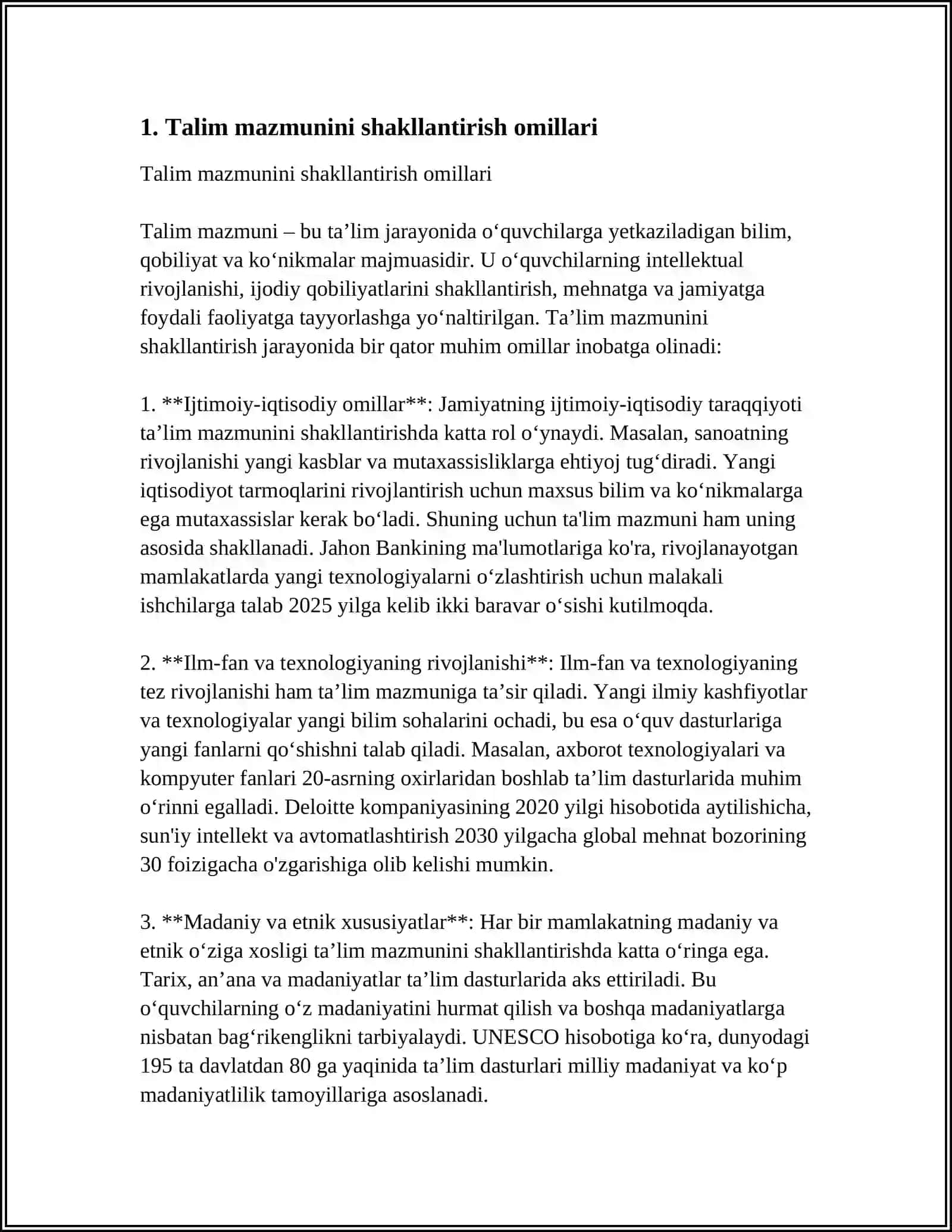 Talim Mazmuni Shakllantirish Omillari 3