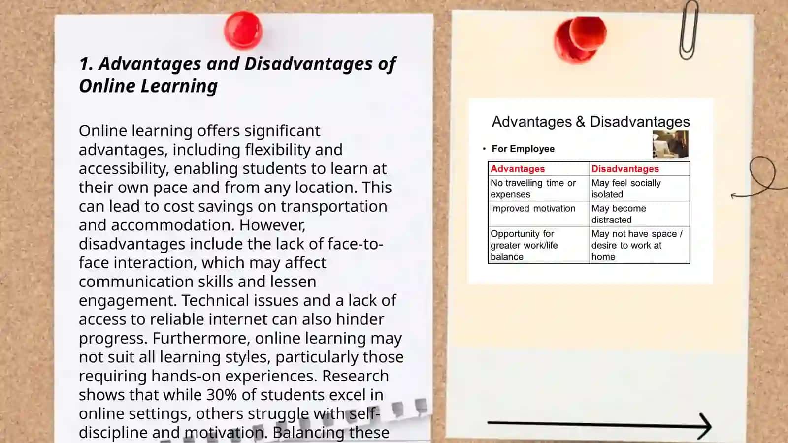 Advantages and Disadvantages of Online Learning 3
