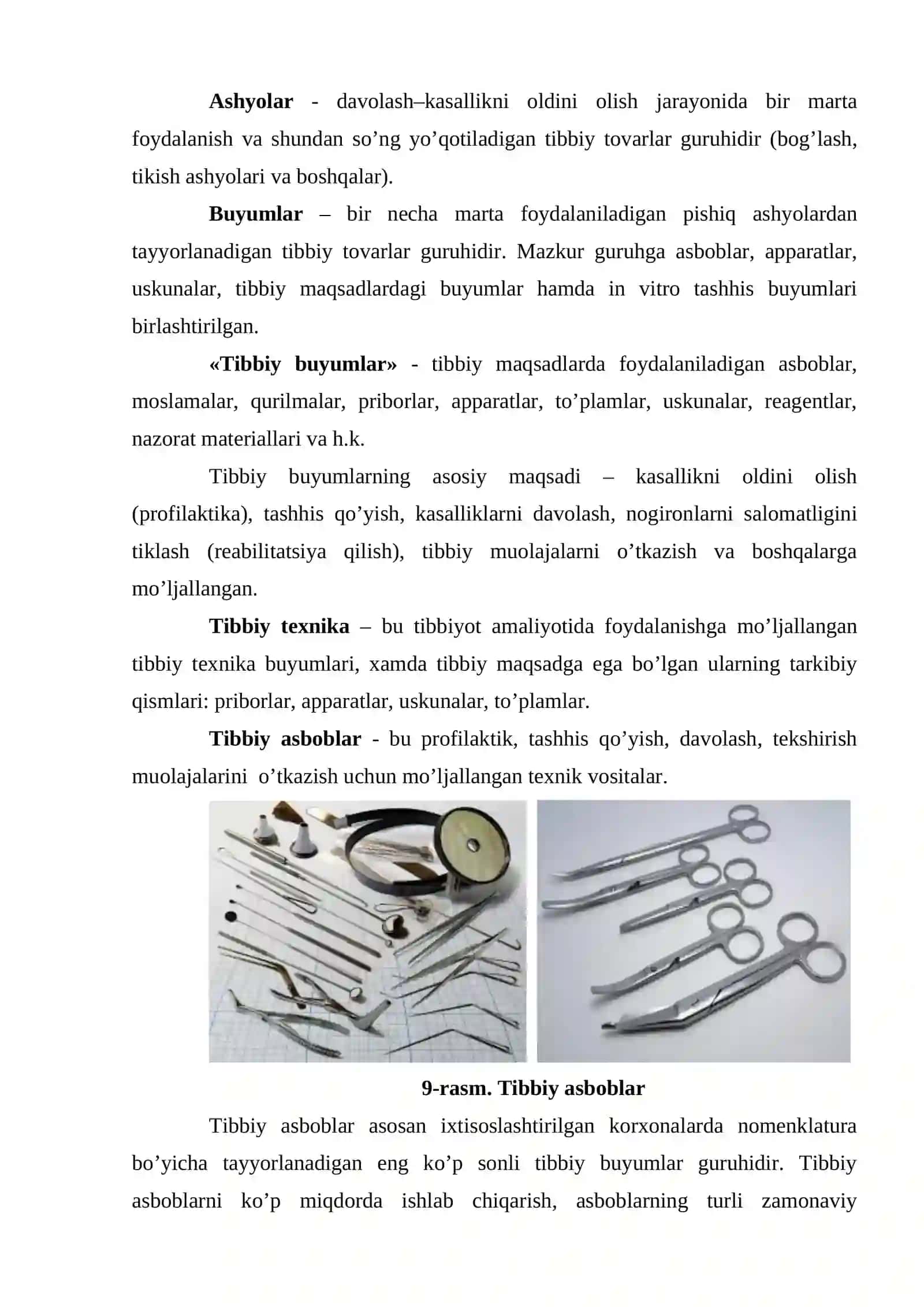 O‘ZBEKISTON RESPUBLIKASI FARMATSEVTIKA BOZORIDA TIBBIYOT VA FARMATSEVTIKA TOVАRLАR AYLANMASI 3