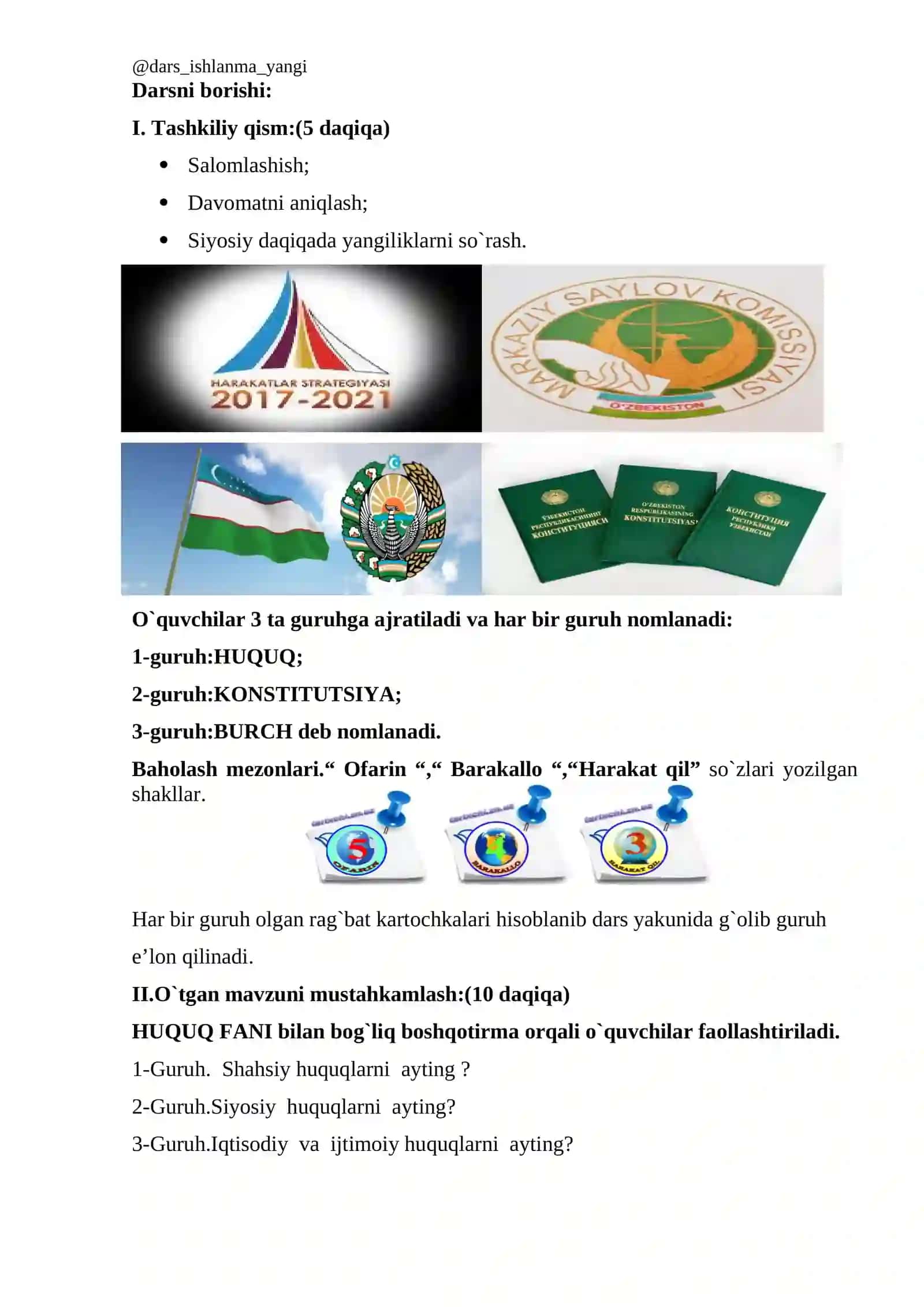 O`zbekiston Respublikasi fuqarolarining konstitutsiyaviy burchlari 3