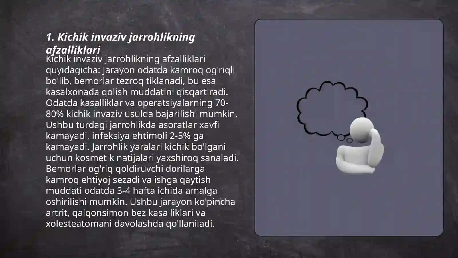 Kam invaziv jarroxlik tamoyillari 3