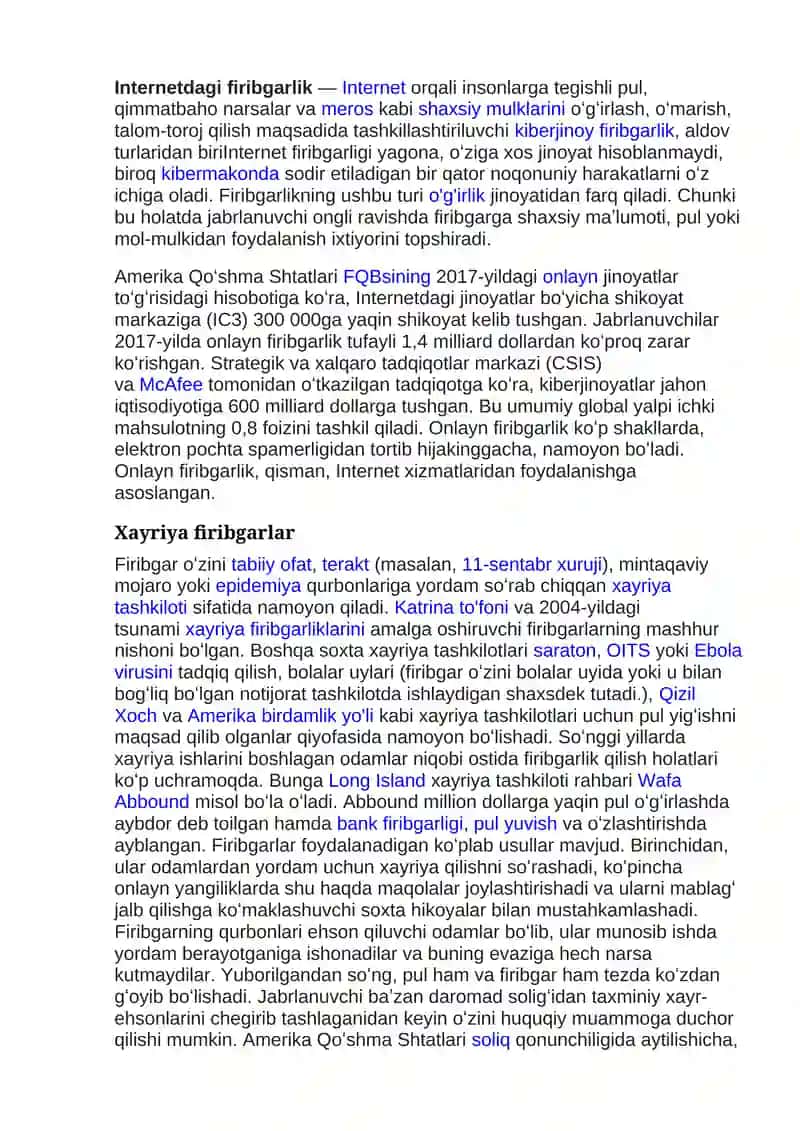 Internet tarmog'ida shaxsiy xavfsizlik qoidalari 3