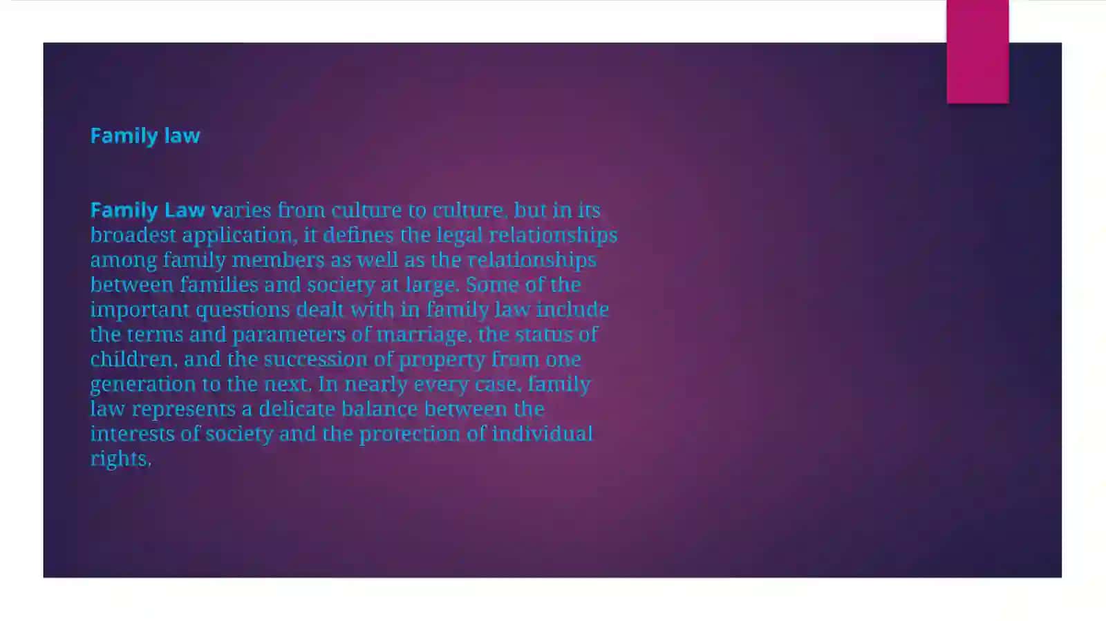 Family and Relationship 3