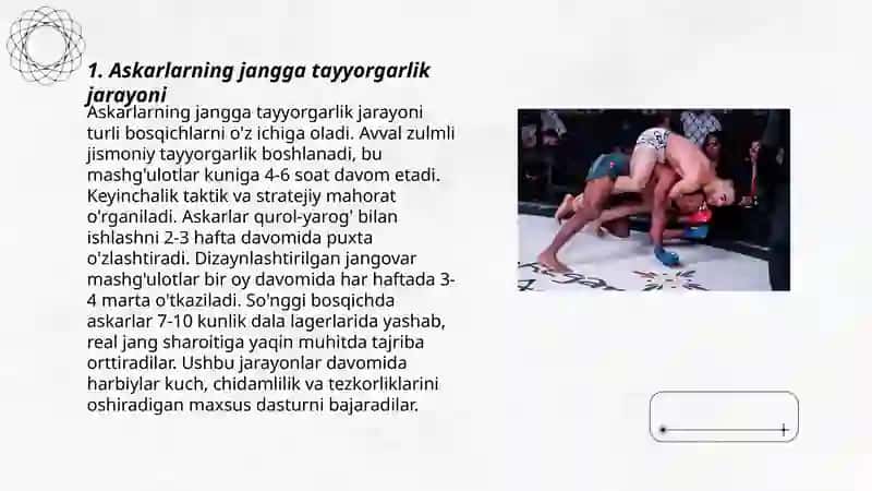 Askarning jang oldidan va jangdagi majburiyatlari 3