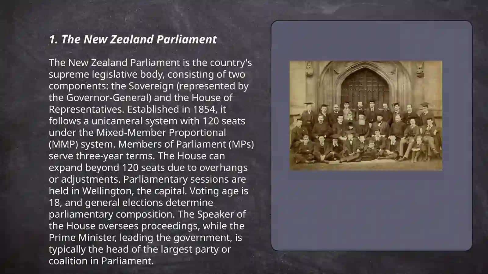 Political Institutions of the New Zealand 3