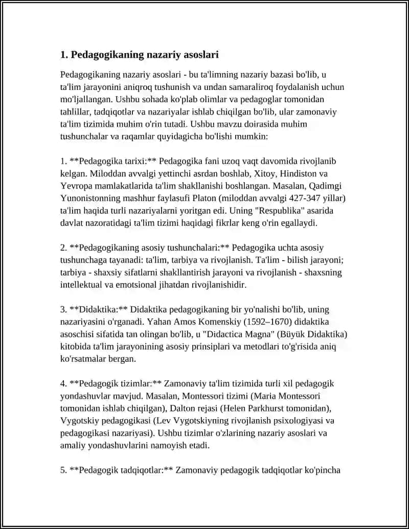 URGANCH DAVLAT INSTITUTI PEDOGOGIKA KAFEDRASI 3