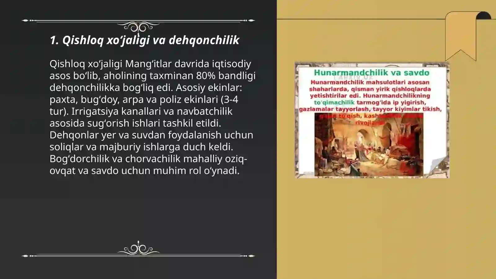 Qishloq xo'jaligi va dehqonchilik 3