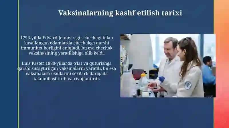 Vaksina kashf etilishi tarixi 3