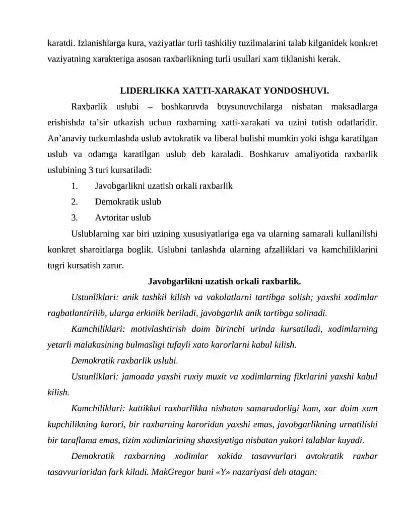 LIDERLIK NAZARIYASI 3