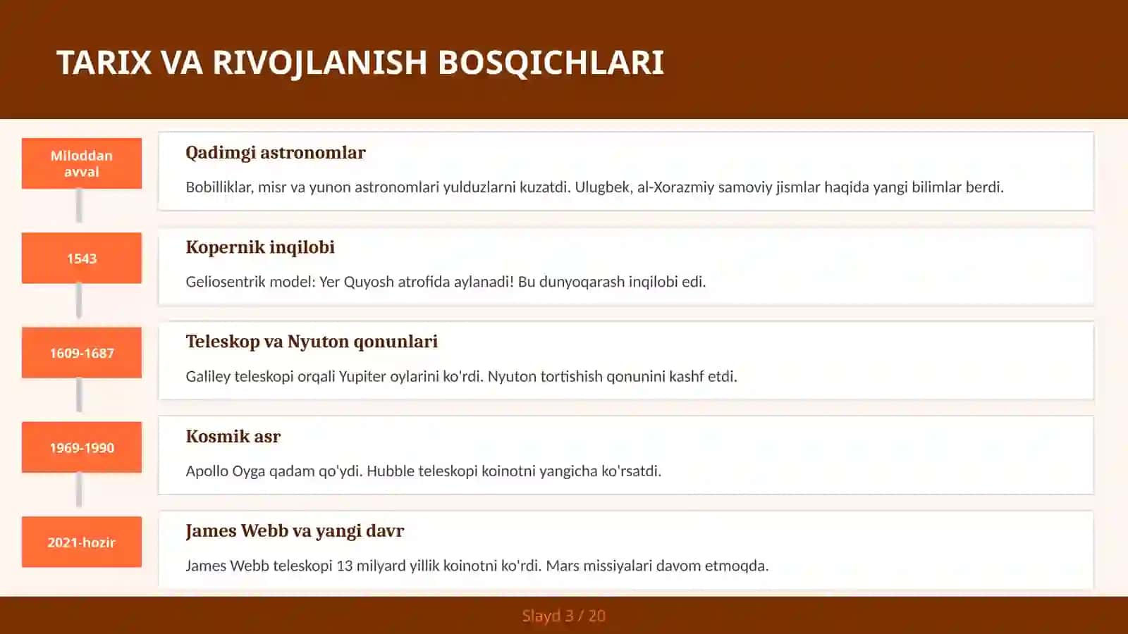 Mars: insoniyatning keyingi uyi 3