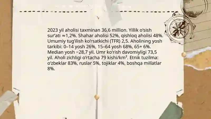 Ózbekiston Respublikasida ijtimoiy ózgarishlar 3