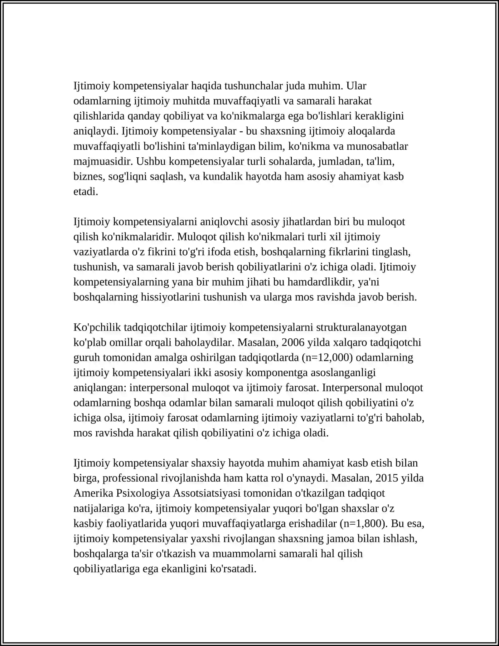 O‘QUVCHILARIDA IJTIMOIY KOMPETENSIYALARNI SHAKLLANTIRISH 3