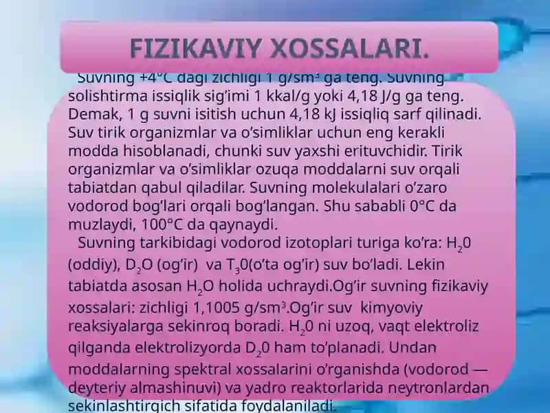 Suvning Qattiqligi va Uni Yo’qotish Usullari 3
