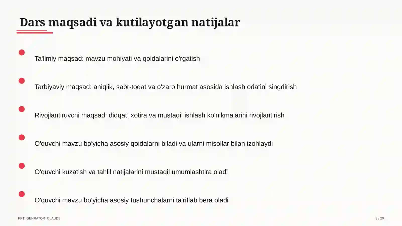 Tabaqalashtirilgan ta'lim: differensiatsiya 3
