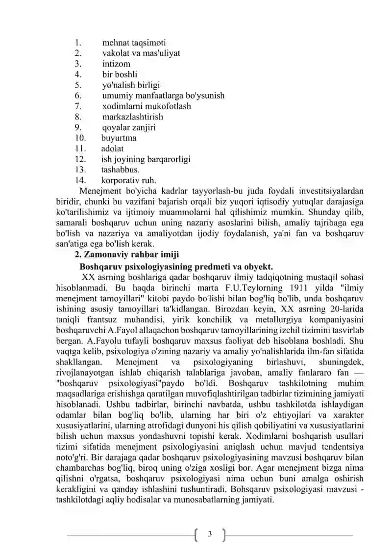Boshqaruv psixologiyasi 3