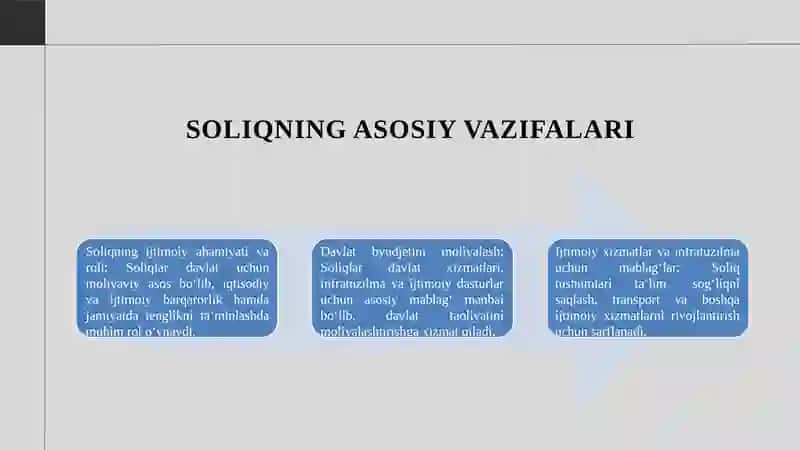 SOLIQ NIMAGA TÓLANADI VA NIMAGA SARFLANADI MAVZUSIDA SLAYD 3