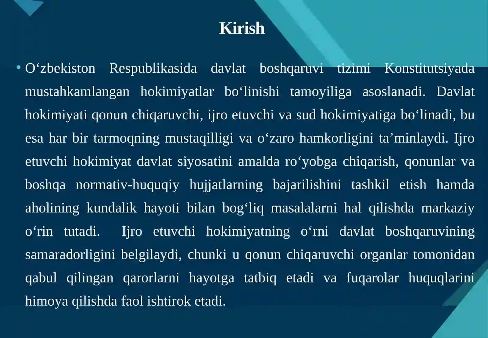 O‘zbekiston Respublikasi Vazirlar Mahkamasi. 3