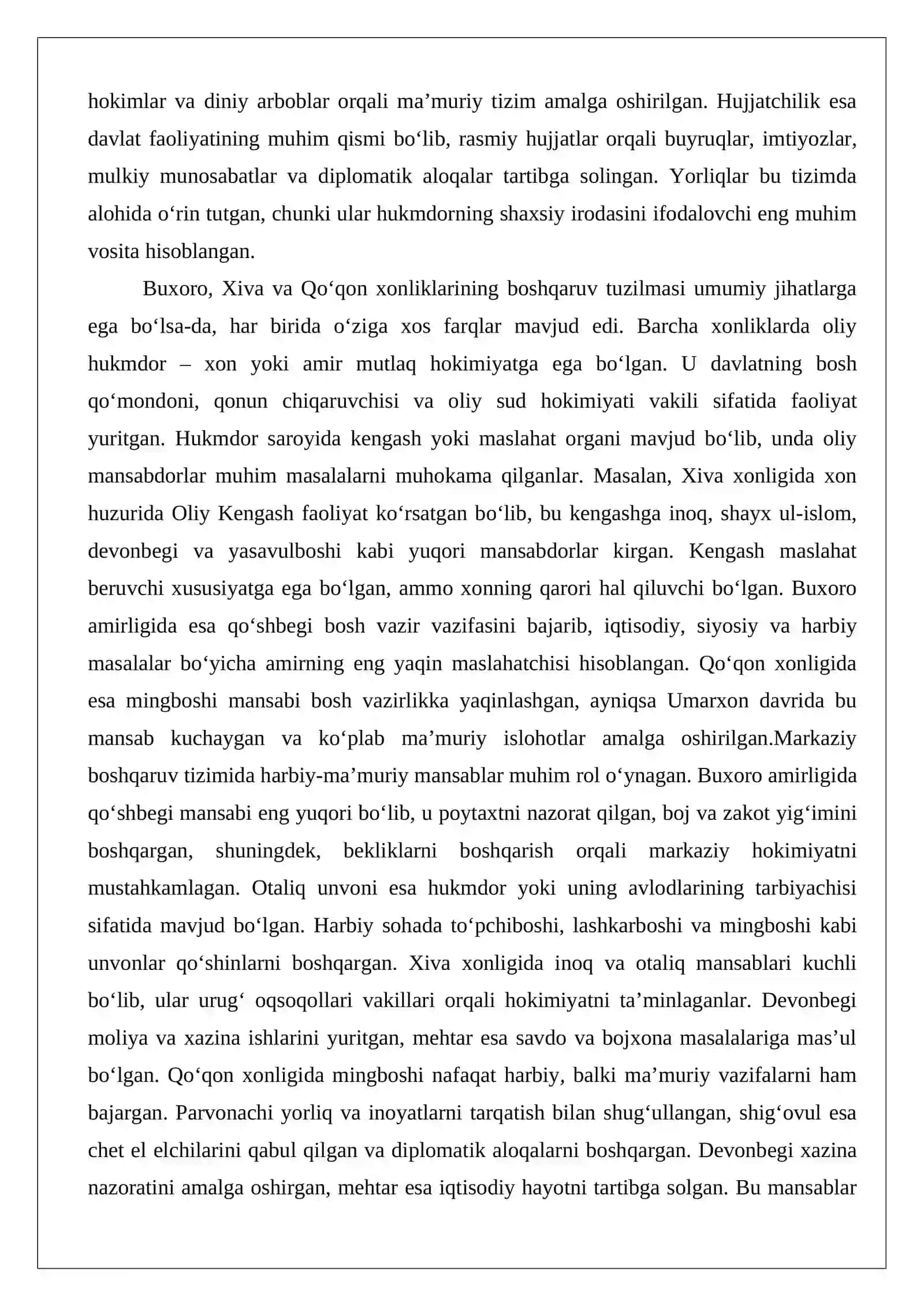 O‘rta Osiyo xonliklaridagi yorliqlar 3