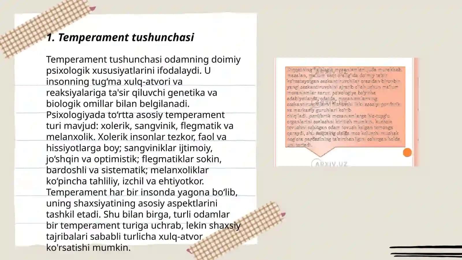 Temperamentning fiziologik asoslari 3