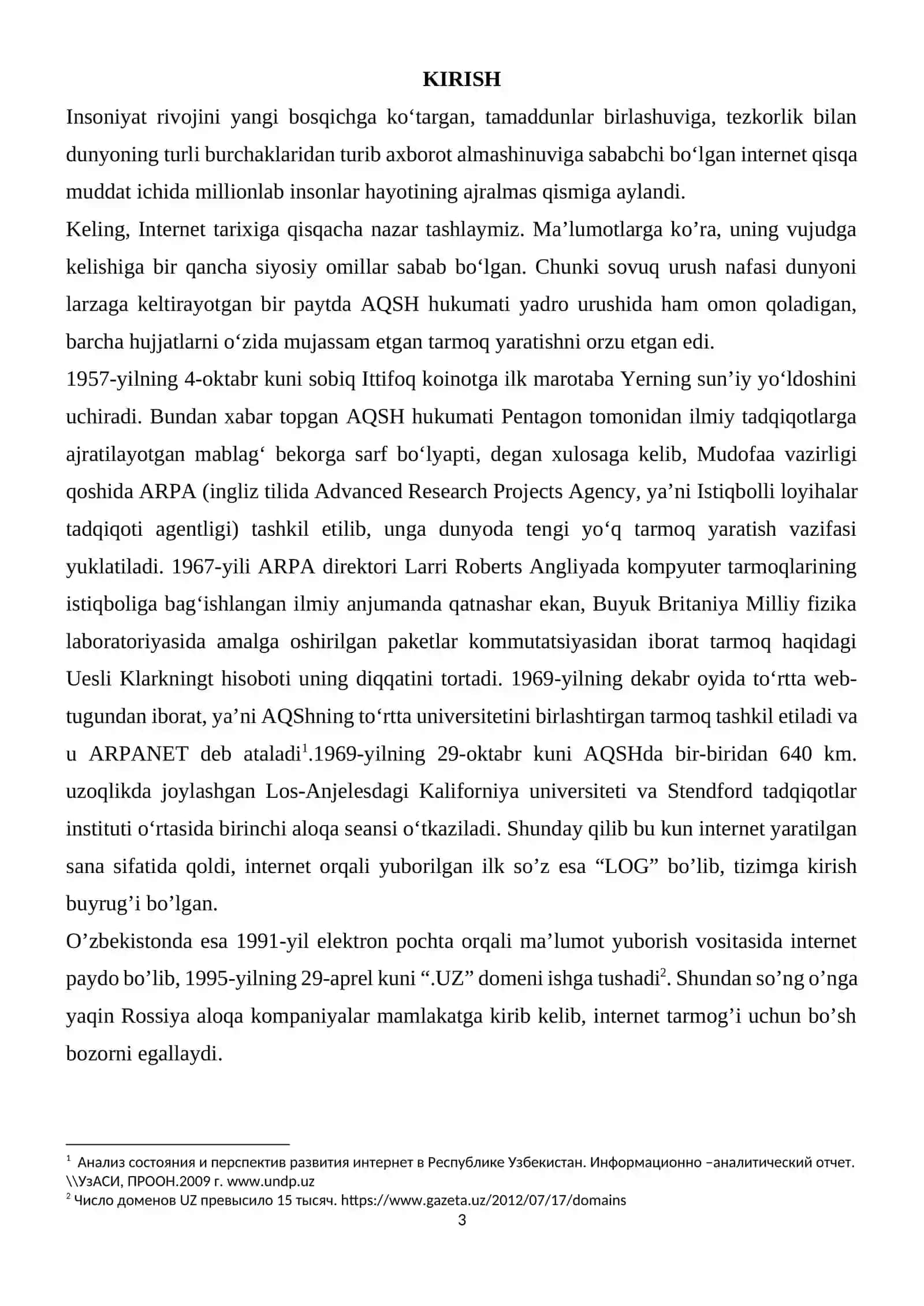 “RENESSANS TV” telekanalidagi ko‘rsatuvlarning internetga joylashtirish tendensiyalari 3