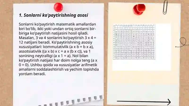 Sonlarni ko'paytirish va bo'lish 3