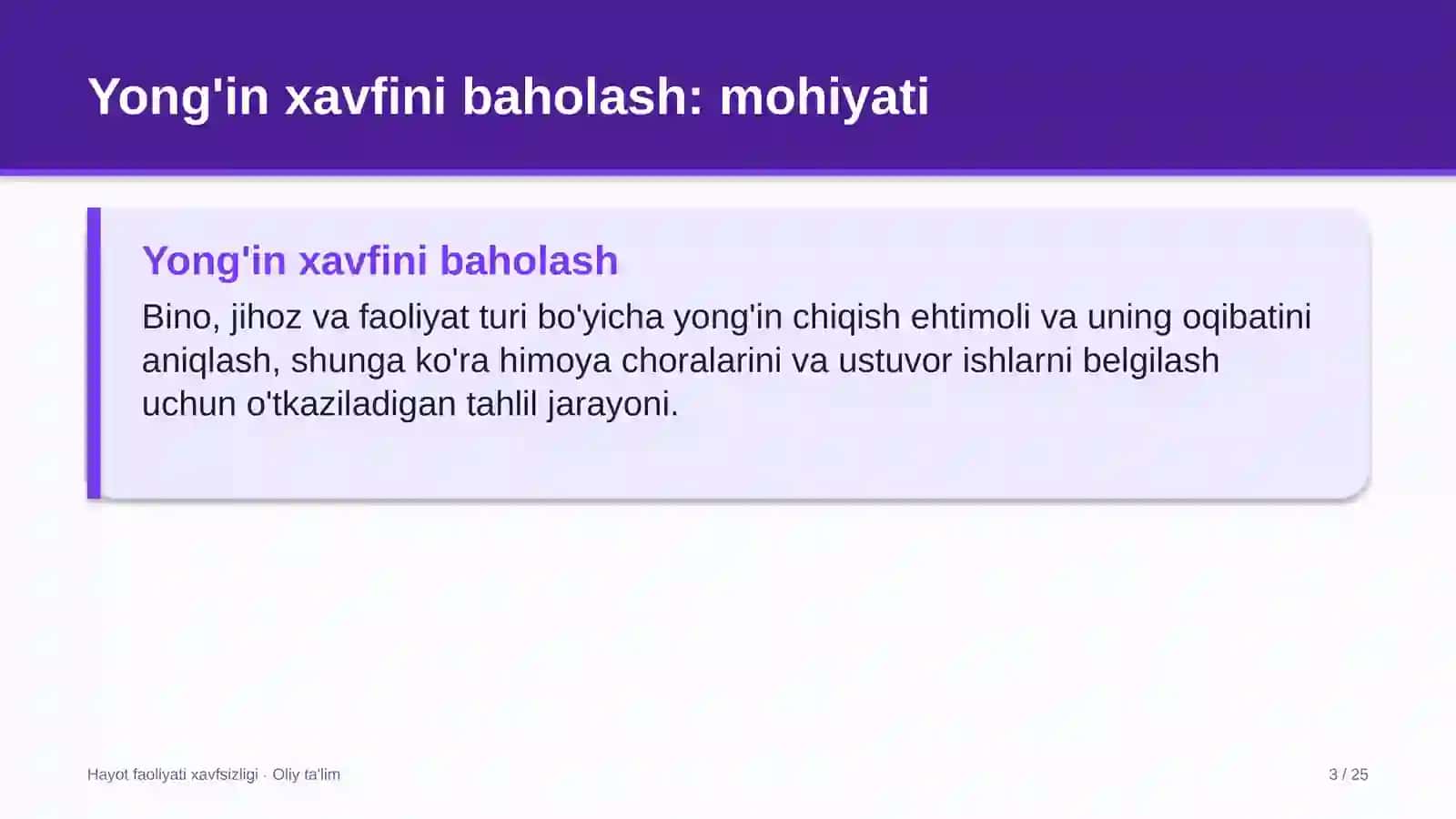 Xususiy bog'chalarda yong'in xavfini baholash 3