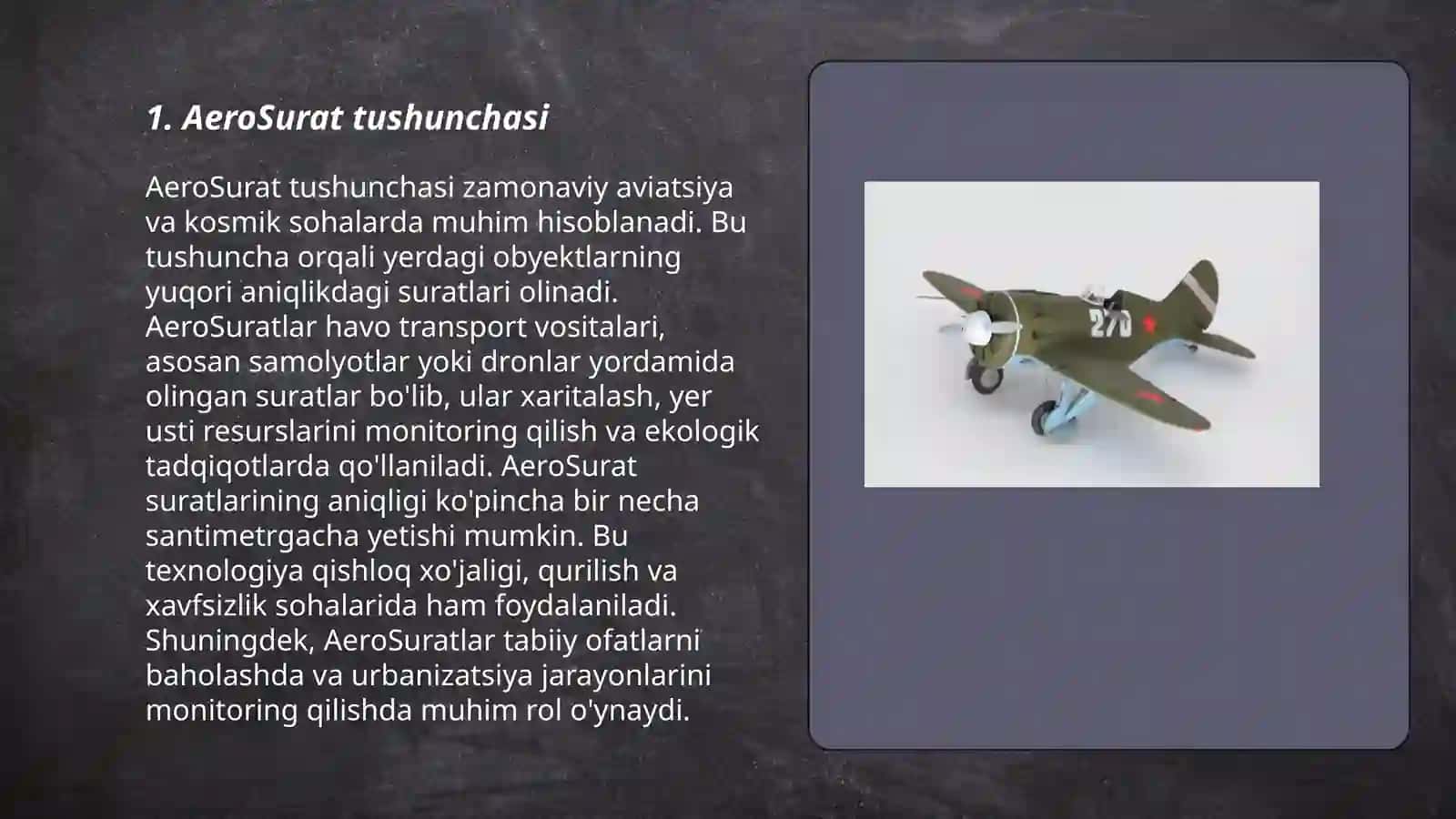 AeroSurat masshtabi 3