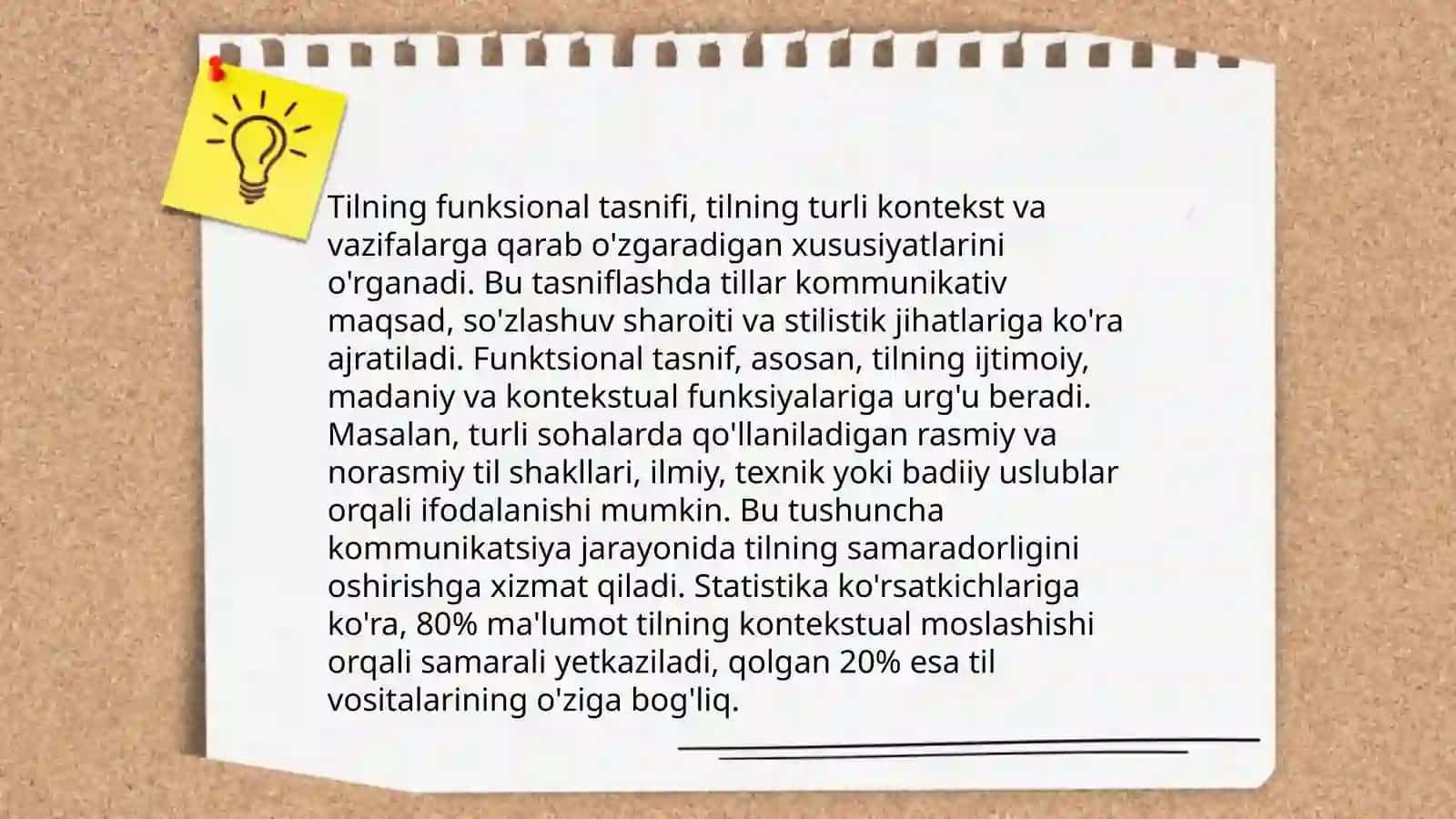 Tilning funktsional tasnifi 3