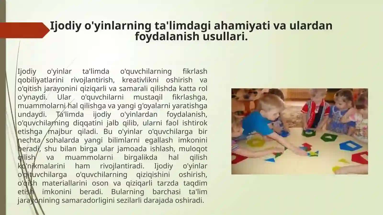 Ijodiy oʼyin ishlanmasini loyihalash 3