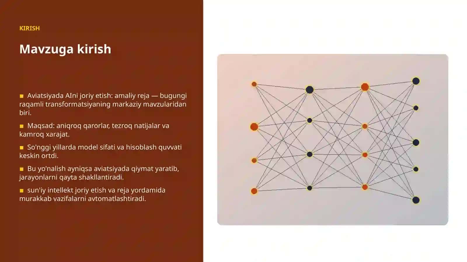 Aviatsiyada AIni joriy etish: amaliy reja 3