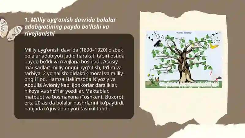 Milliy uygʻonish davri oʻzbek bolalar adabiyoti 3