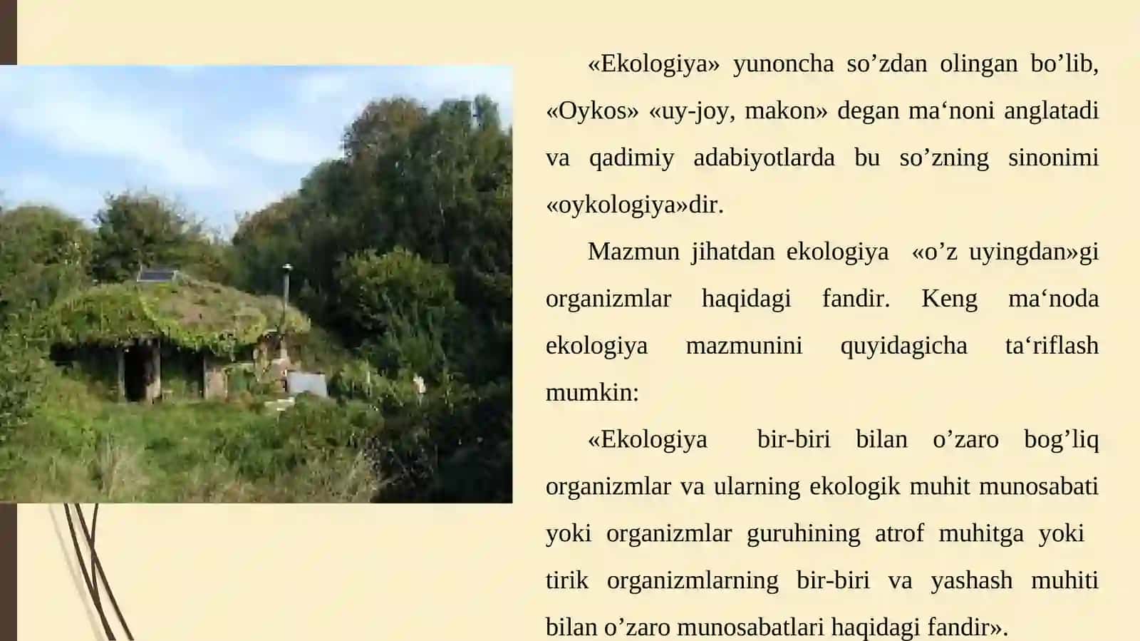 EKOLOGIYA FAN SIFATIDA 3