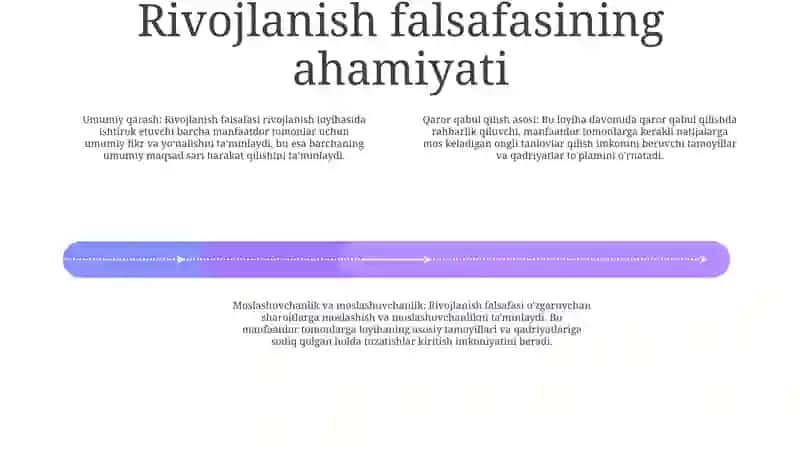 Rivojlanish Falsafasi 3