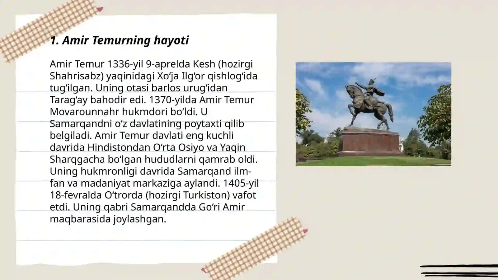 Amir Temur buyuk davlat arbobi 3