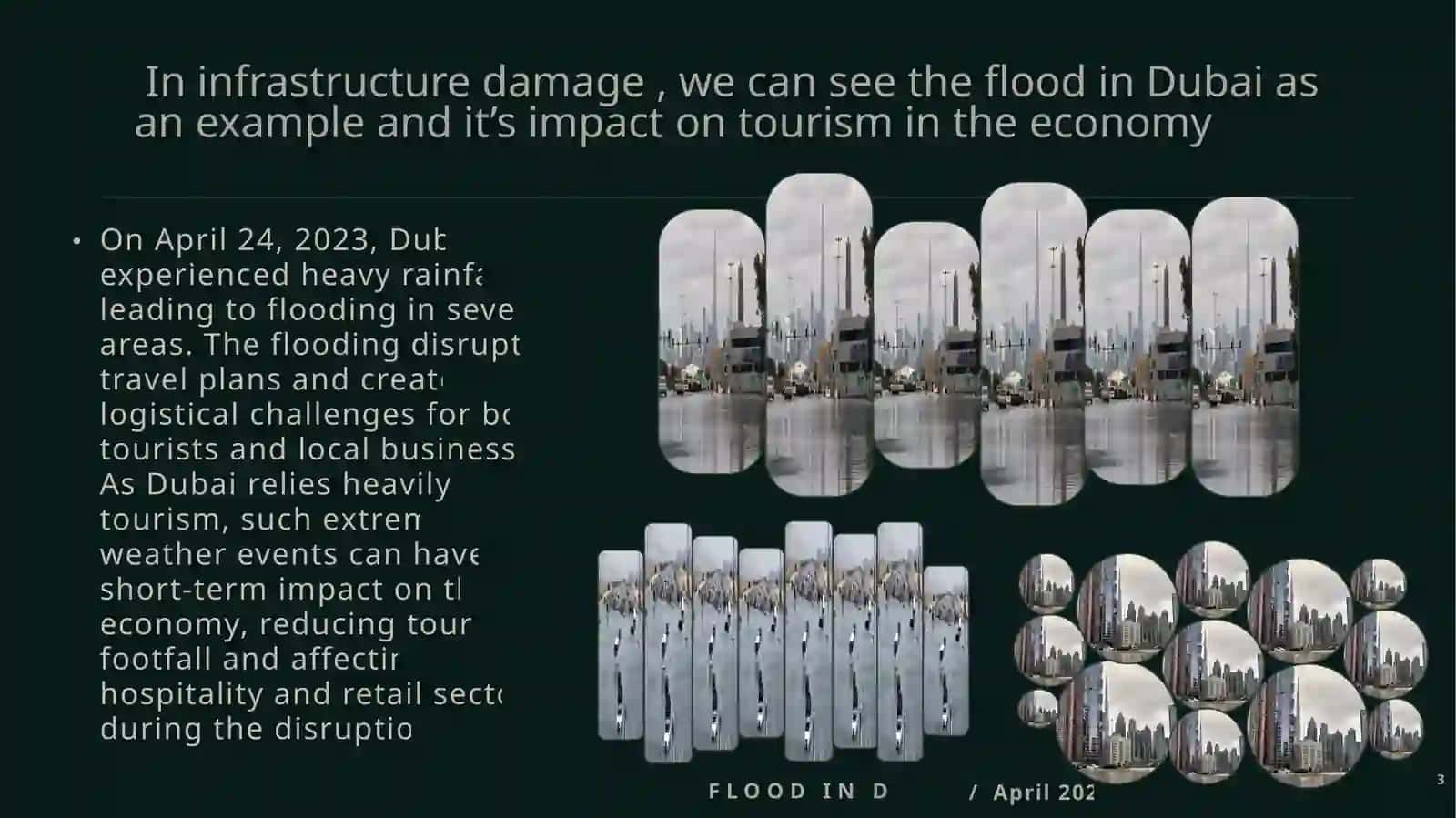 The impact of environmental problems on the Economy 3